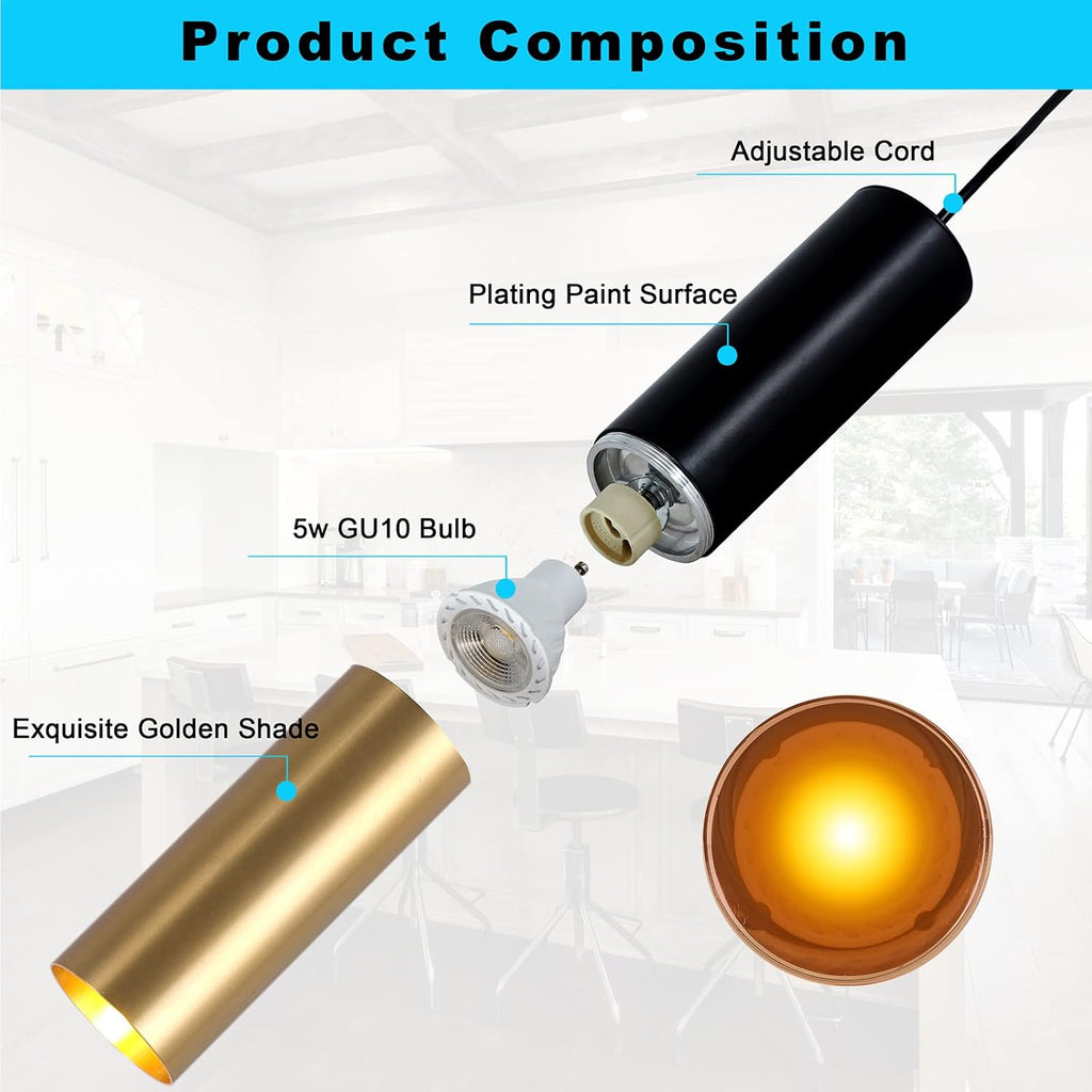 Luxe Gold LED Bulb — Set of 3 - View 3