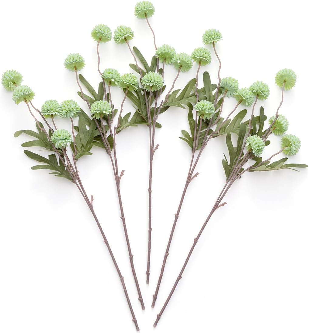 Beige Artificial Plant — Green