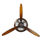 Antique Farmhouse Brown Wall Clock — 4"