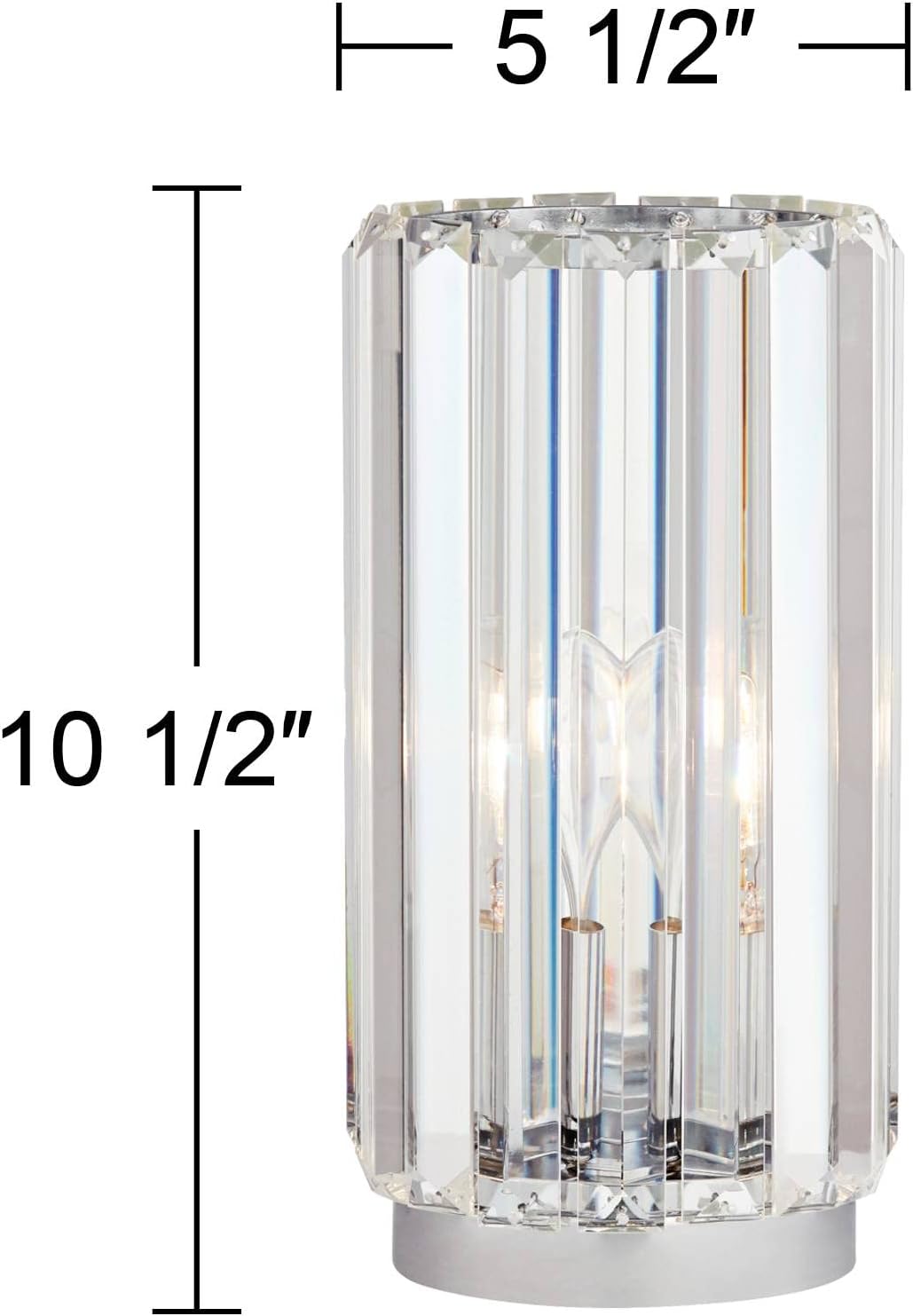 Luxe Metal Table Lamp — 2" - View 4
