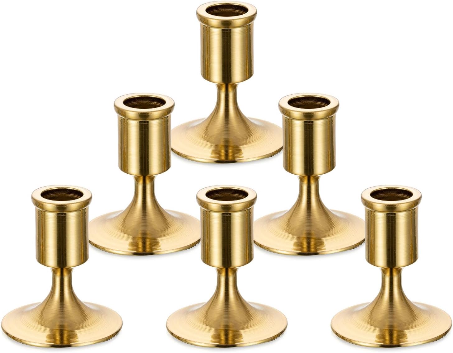 Luxe Black Candle — Set of 2 — 6 Pcs