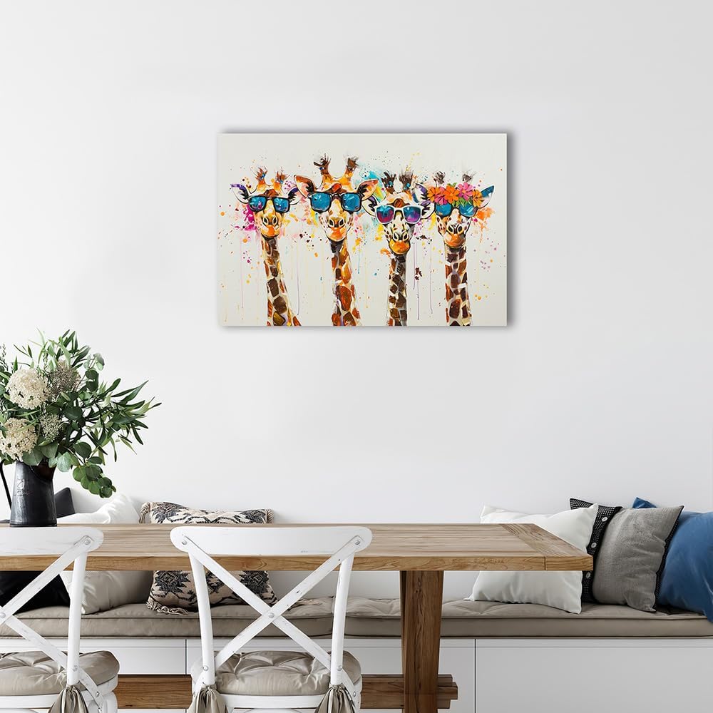 Framed Modern Metal Canvas Wall Art — 16" - View 5