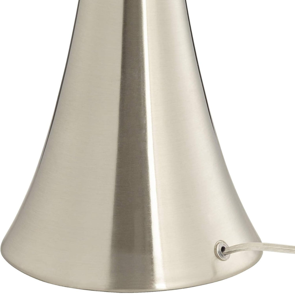 Modern Silver Table Lamp — 28" - View 5