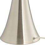 Modern Silver Table Lamp — 28" - View 5