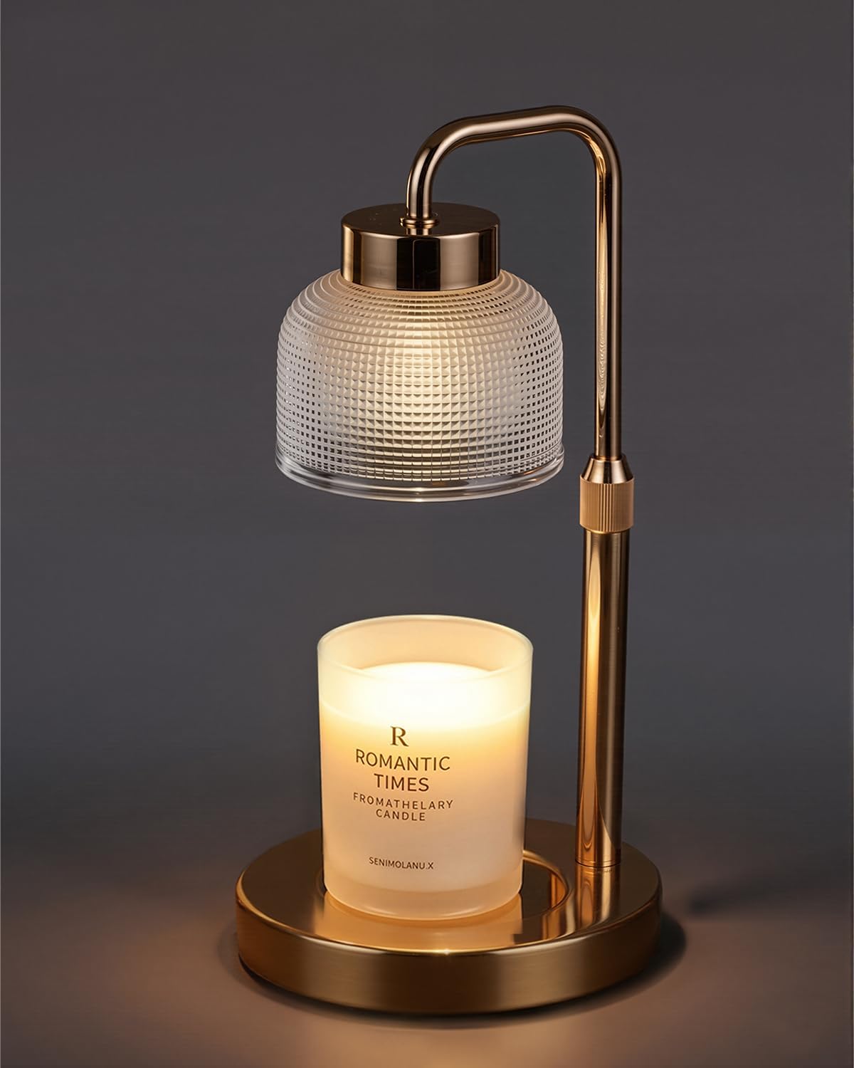 Dimmable Black Table Lamp — Gold