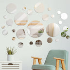 Glass Round Mirror — 10" - View 3