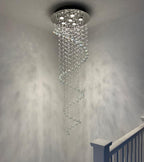 Luxe Metal Chandelier — 20" - View 3
