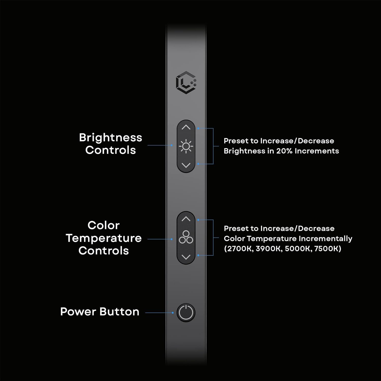 Dimmable Metal Desk Lamp - View 6