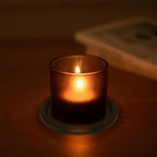 Metal Pillar Candle — 3.8" - View 3