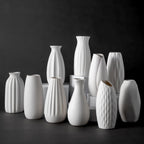 Boho Ceramic Vase Set — Set of 10 - View 8