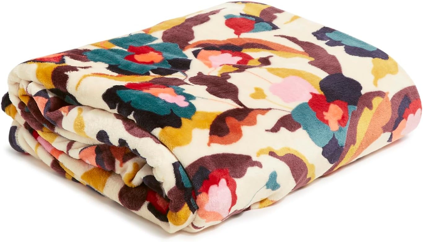 Oversized Beige Throw Pillow — Immersed Blooms Jewel
