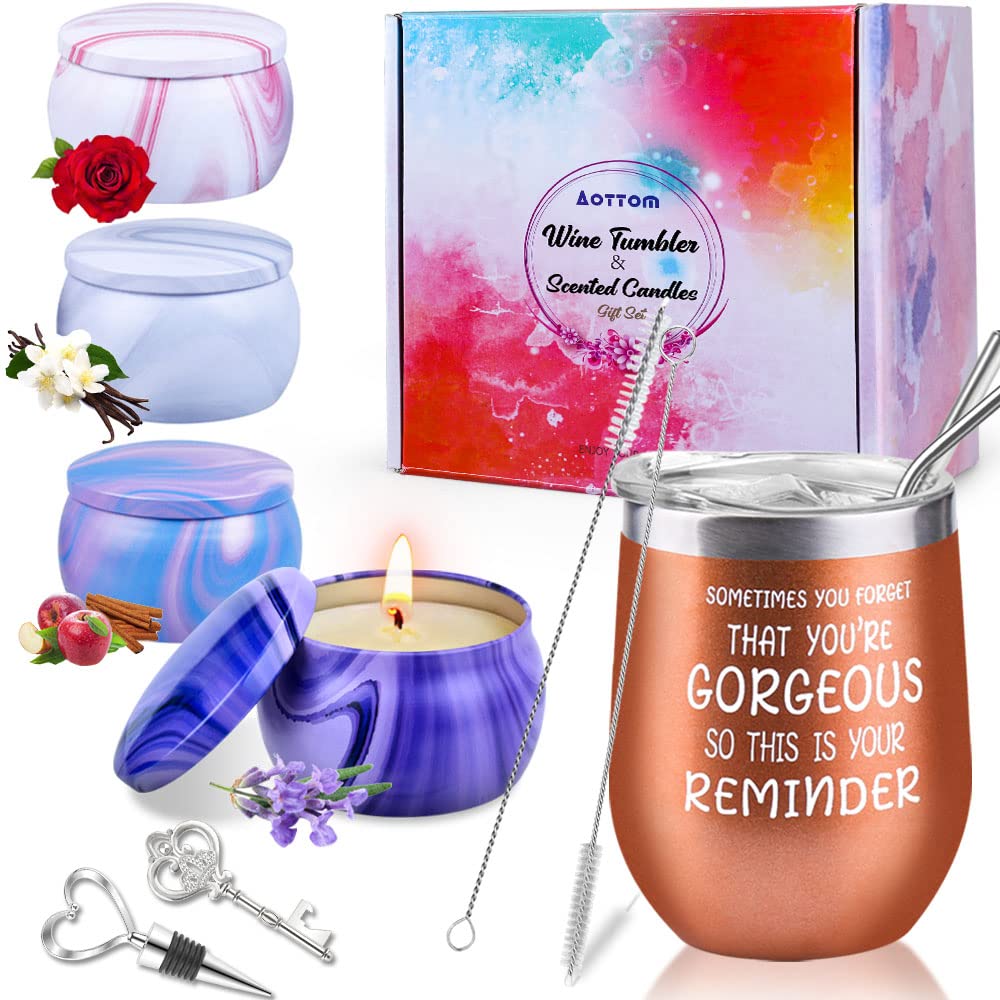 Metal Scented Candle