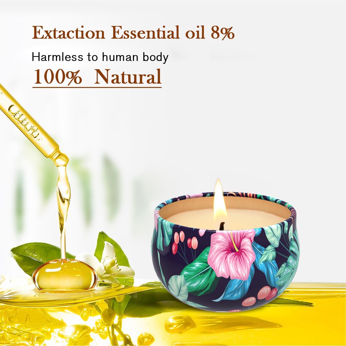 Soy Wax Scented Candle - View 3