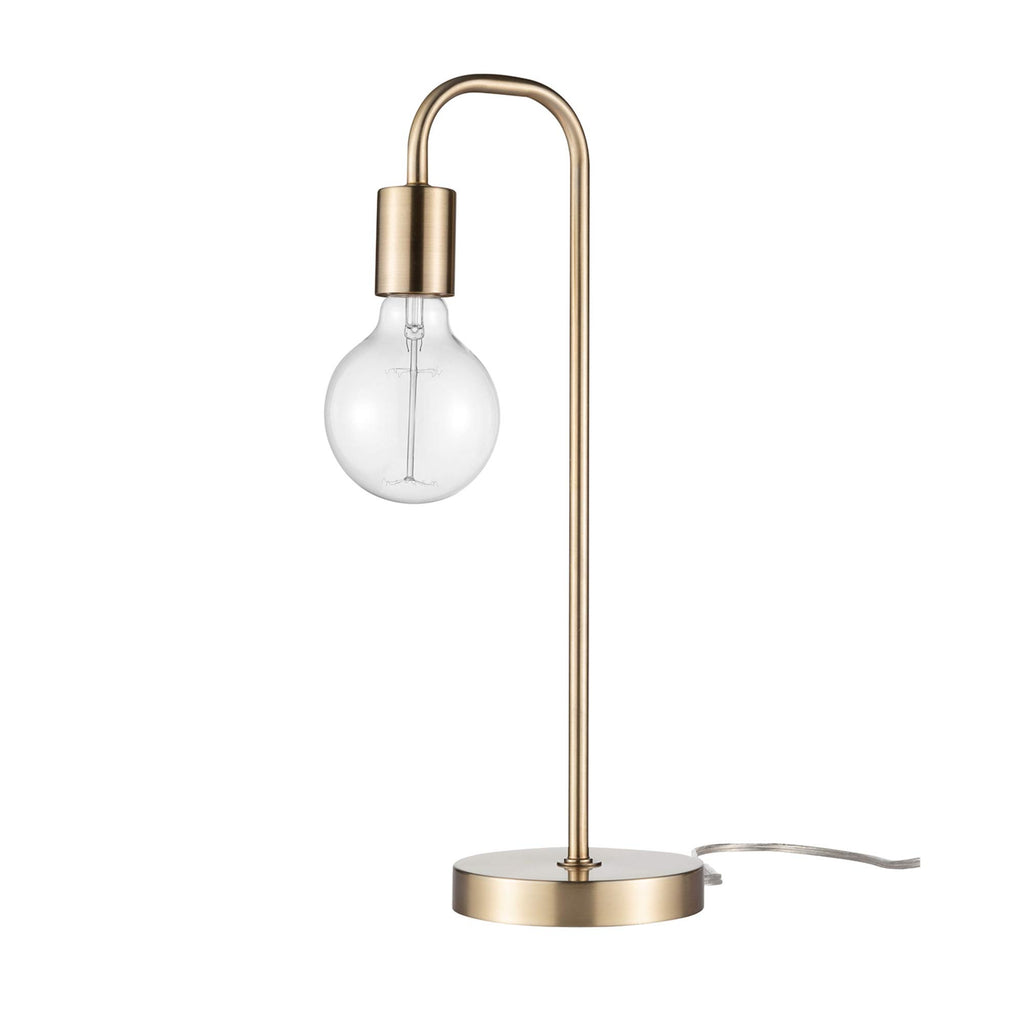Luxe Black Table Lamp — 18"