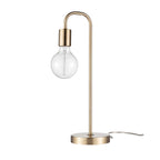 Luxe Black Table Lamp — 18"