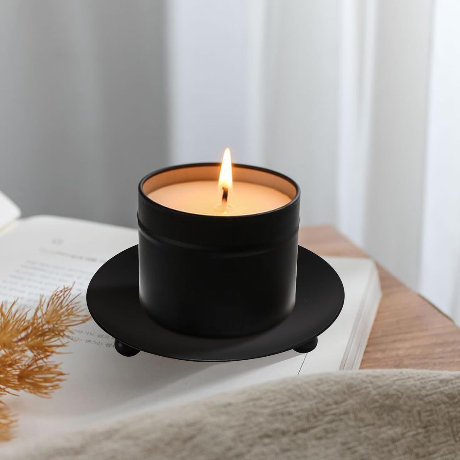 Metal Pillar Candle - View 8