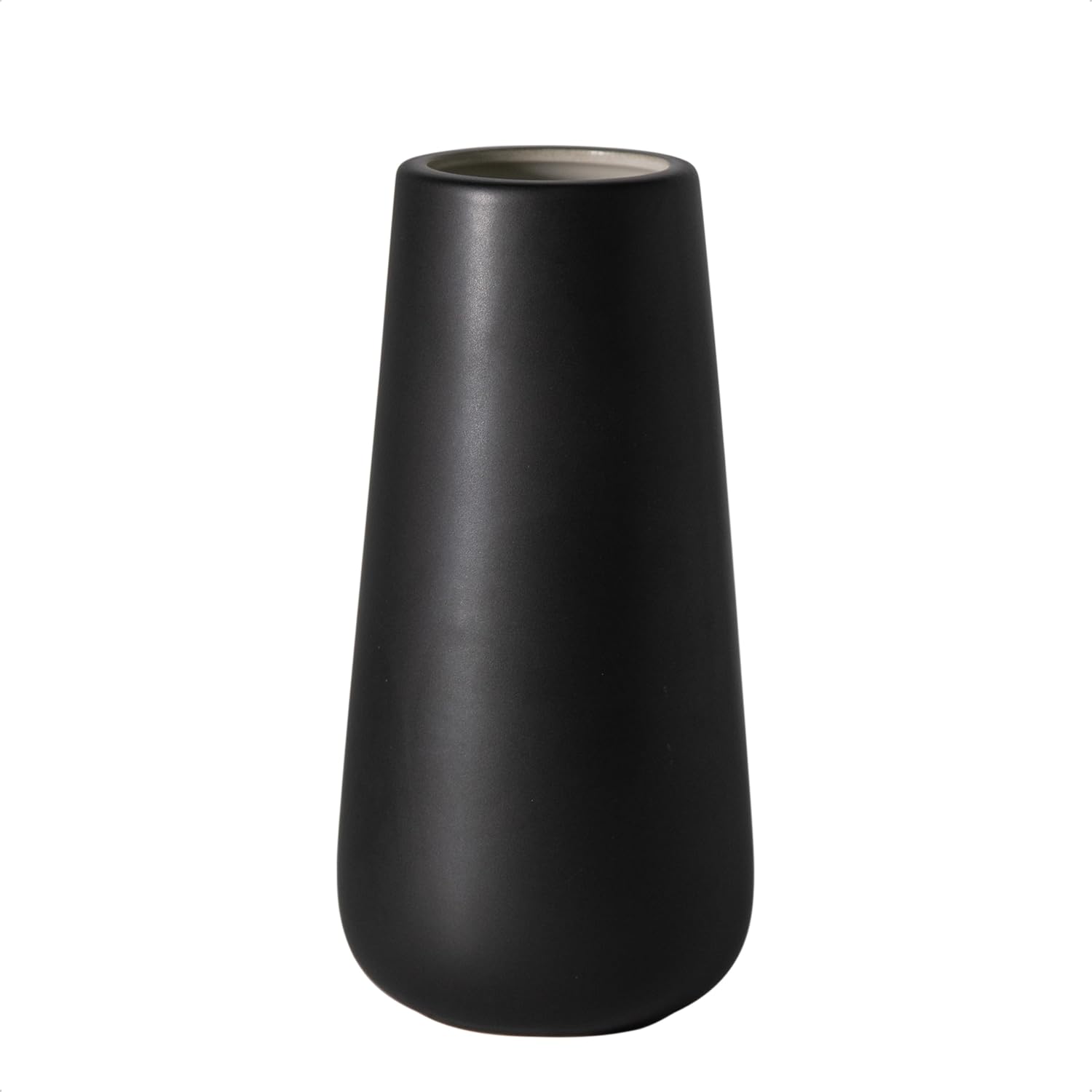 Modern Beige Flower Vase — 8" — 8 Inch