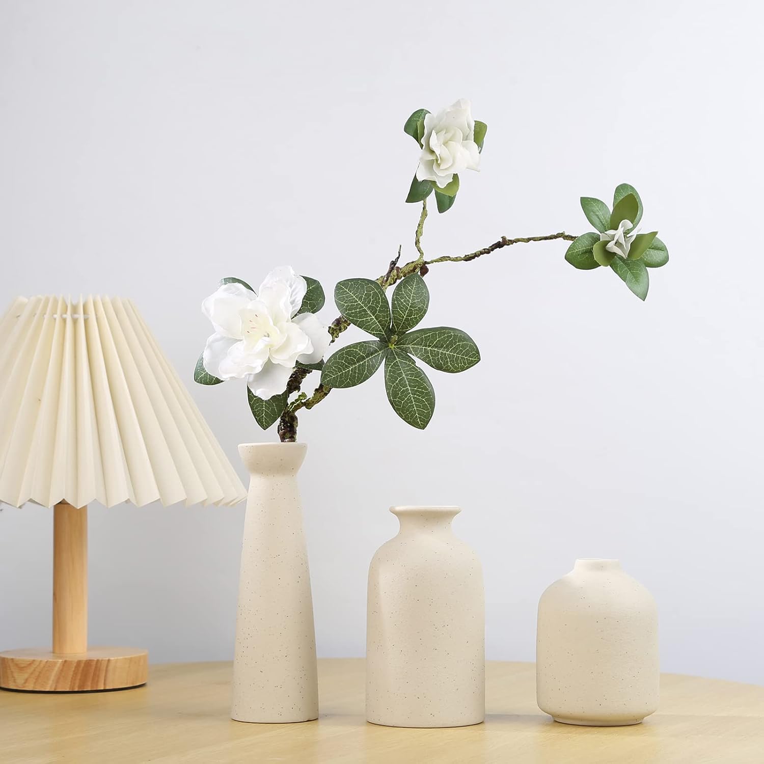 Boho Beige Vase - View 5
