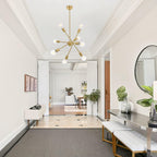 Adjustable Farmhouse Black Chandelier - View 8