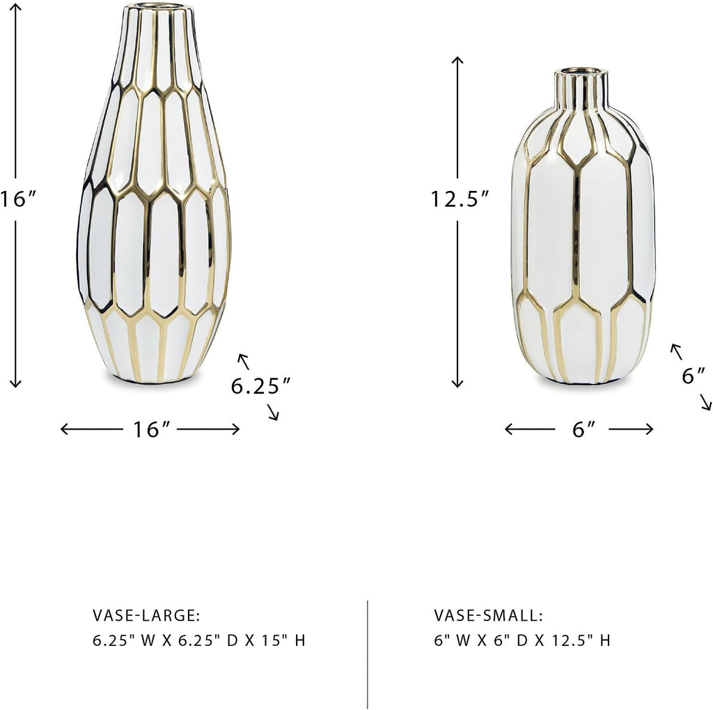 Luxe Ceramic Vase Set - View 4