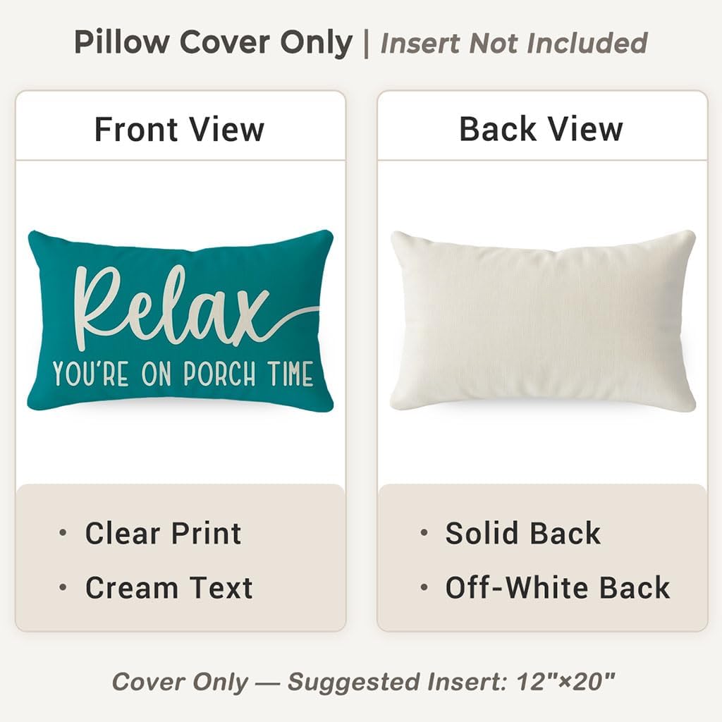 Lumbar Boho Beige Throw Pillow Cover — 20" - View 4