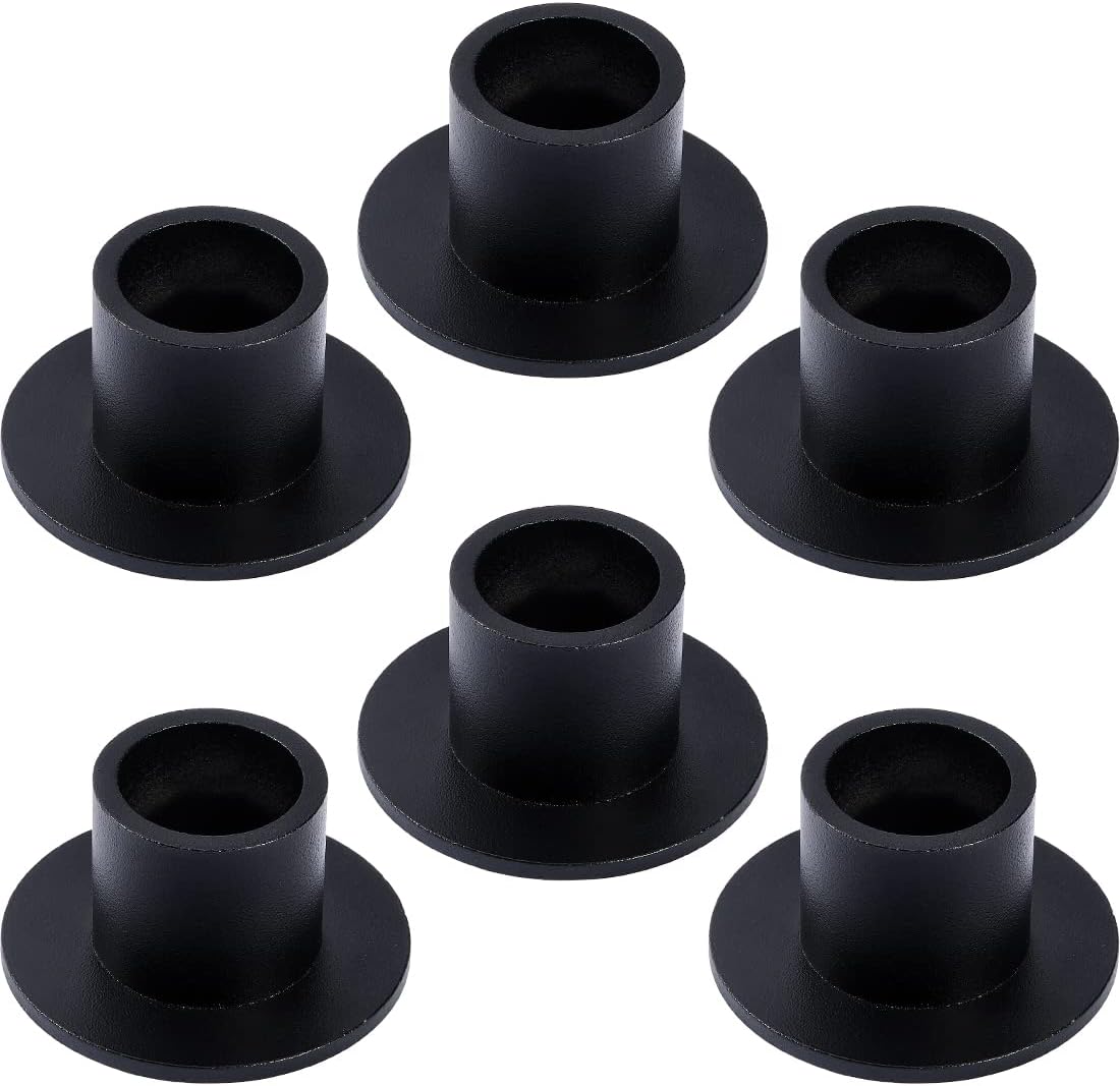 Round Metal Candle — Round