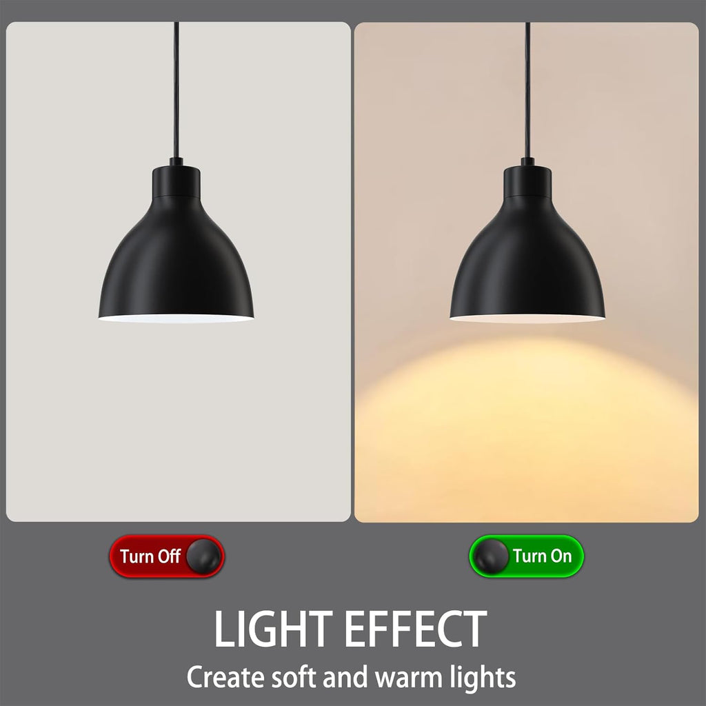 Black Pendant Light - View 5