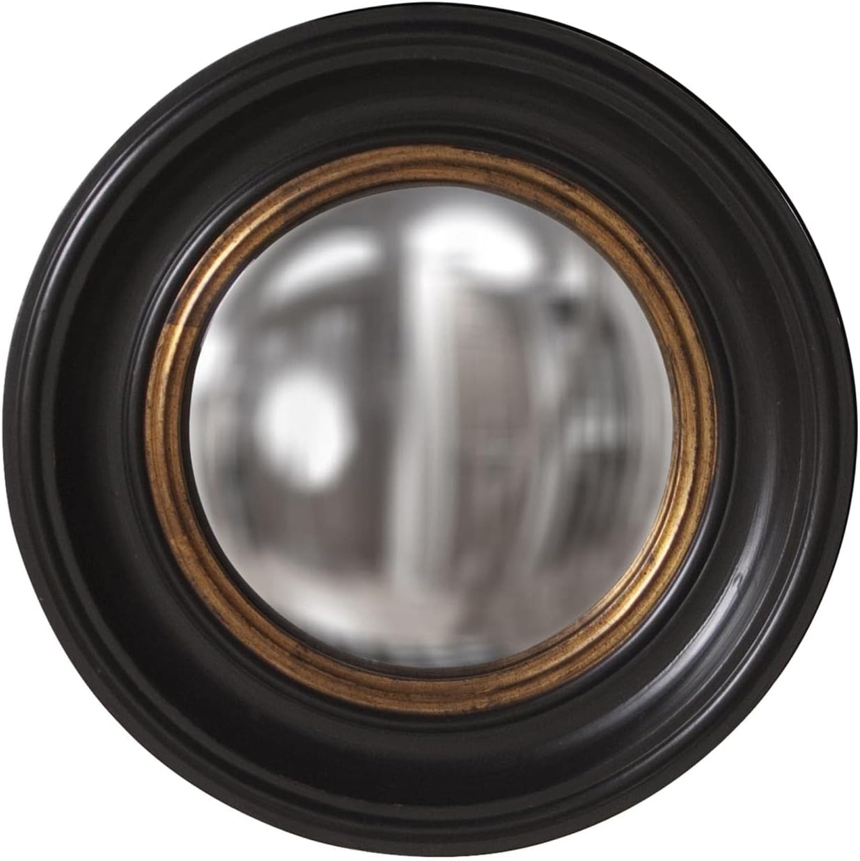 Round Luxe Glass Wall Mirror — 21" — 21"L x 21"W