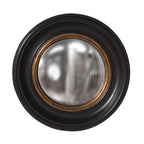 Round Luxe Glass Wall Mirror — 21"