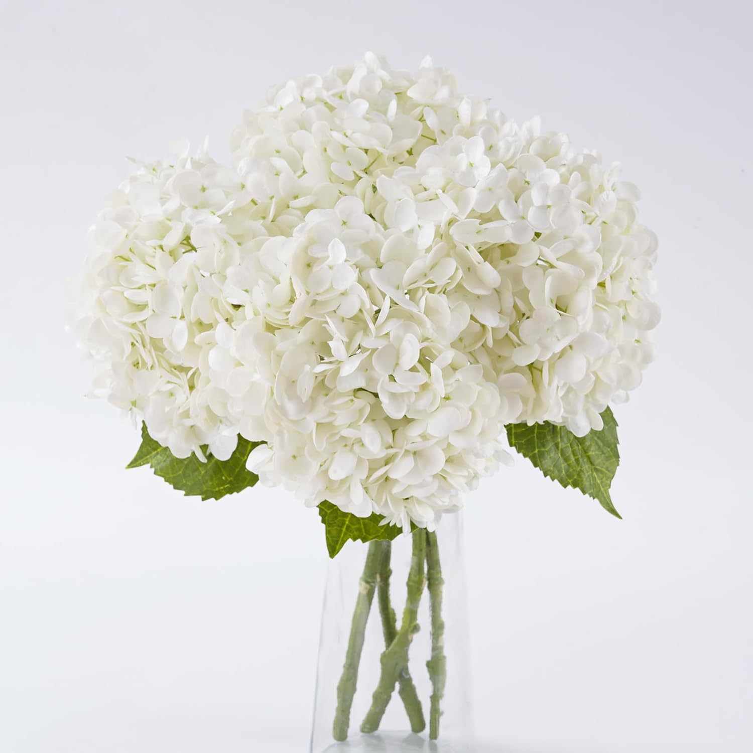 Blue Artificial Flowers — 21" — 4pcs