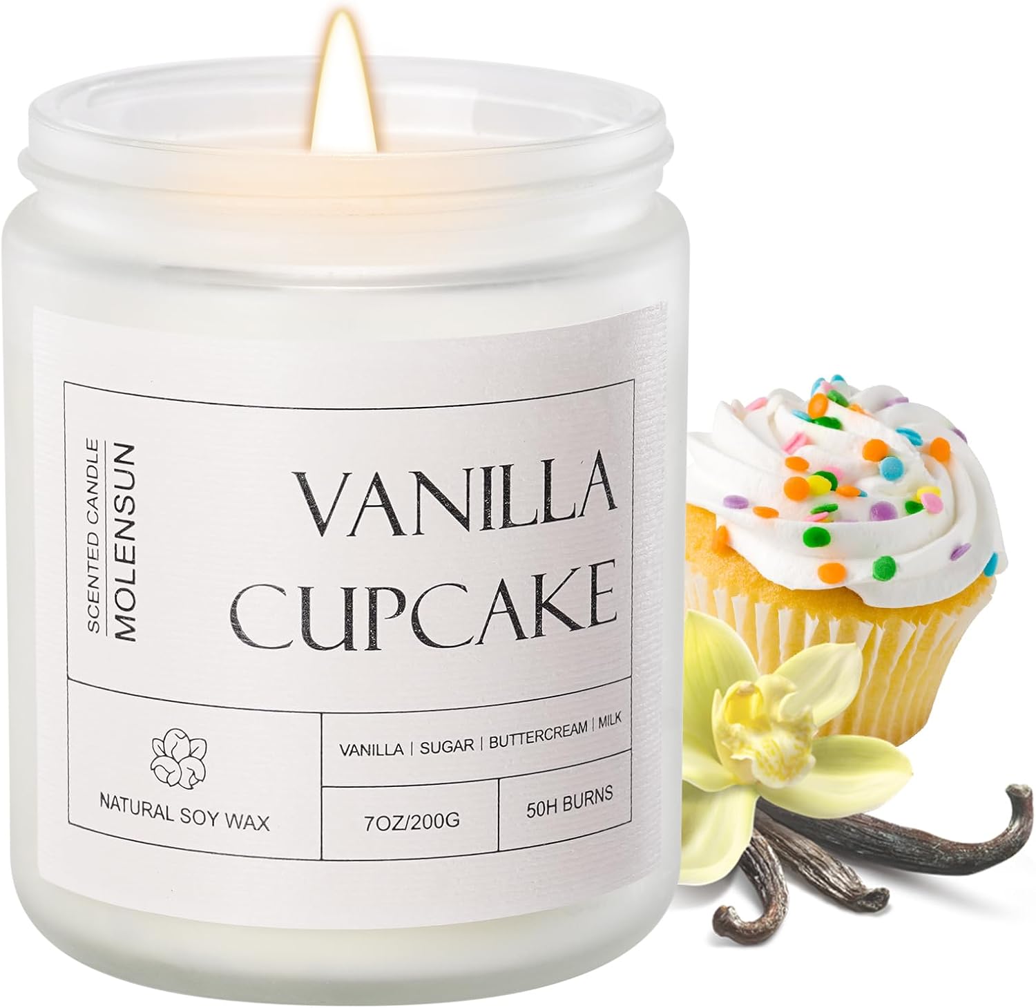 Scented Green Soy Candle — 7 oz