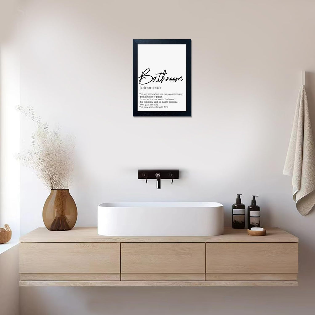 Framed Modern Fabric Wall Decor — 10" - View 7