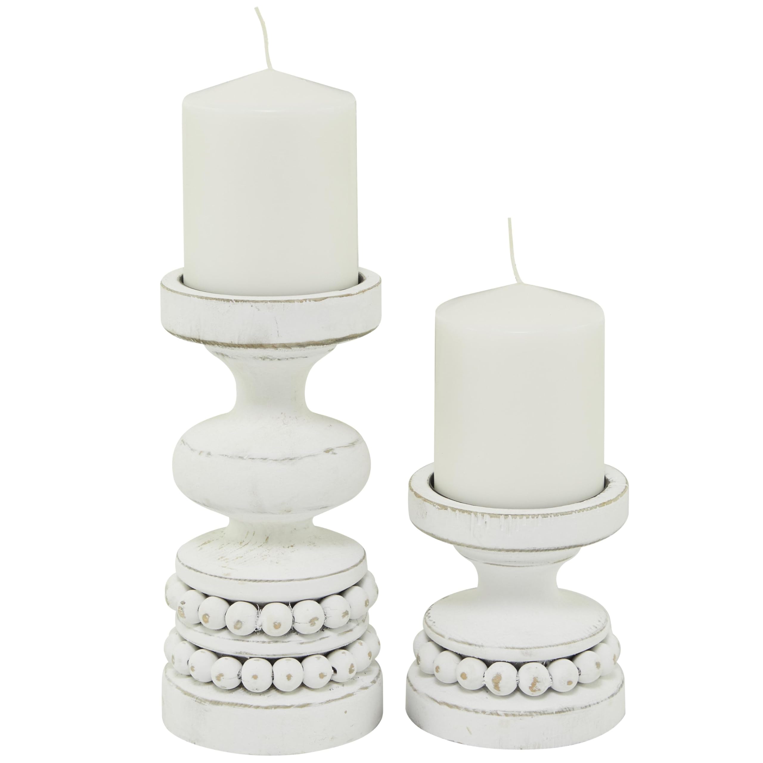 Brown Pillar Candle — 8"