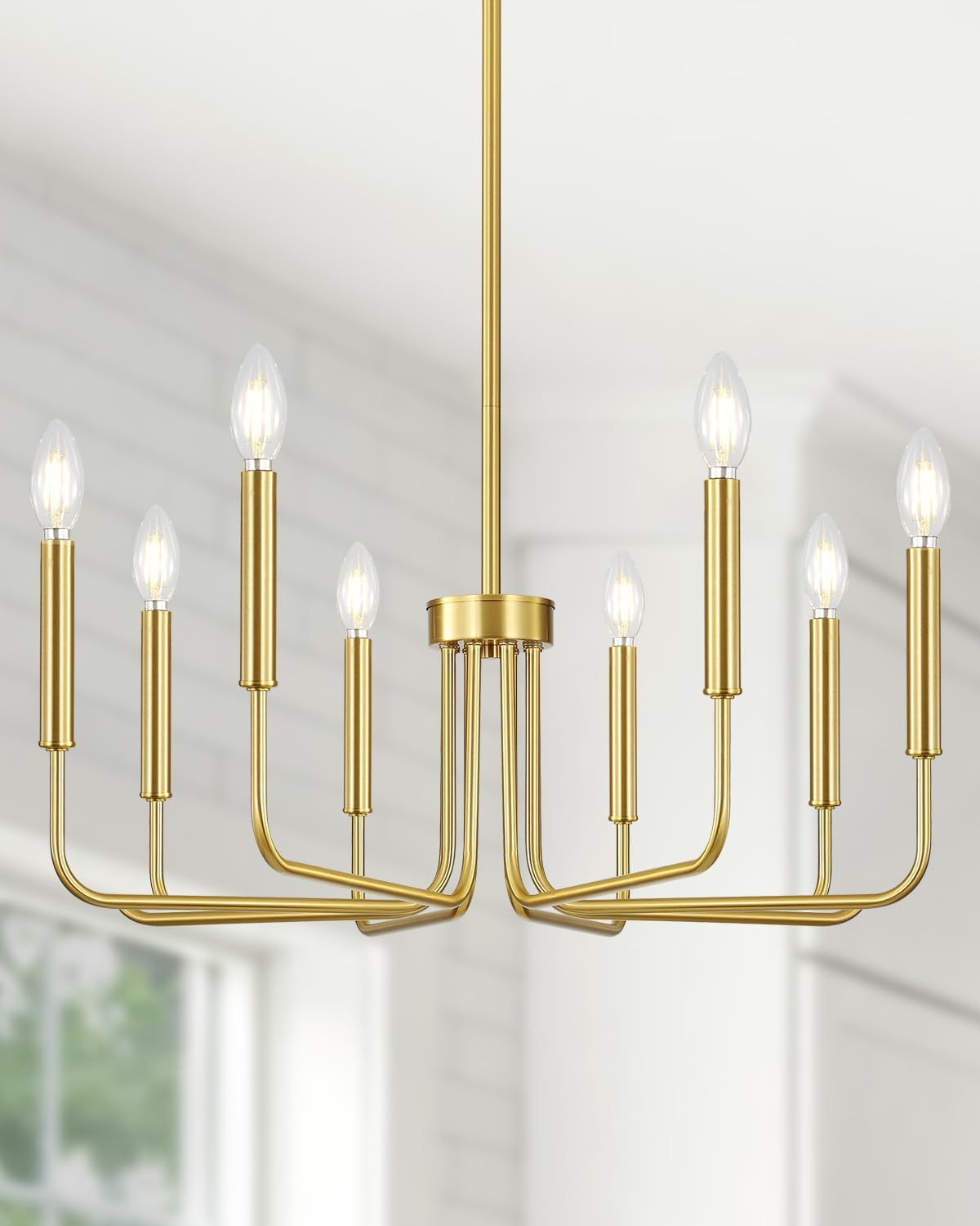 Farmhouse Black Chandelier — 8-Light — 29inch 8-Light(2026 Upgraded Version)