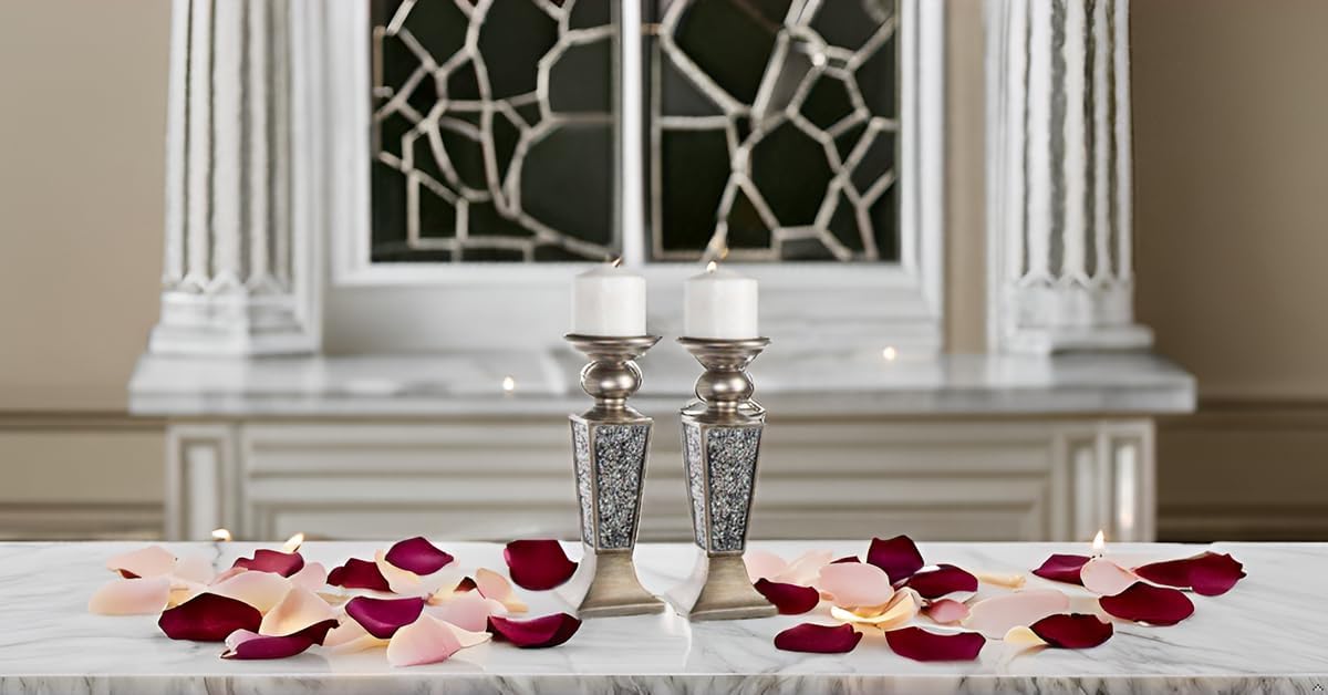 Wax Pillar Candle — Set of 2 - View 7