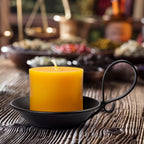 Metal Pillar Candle - View 4