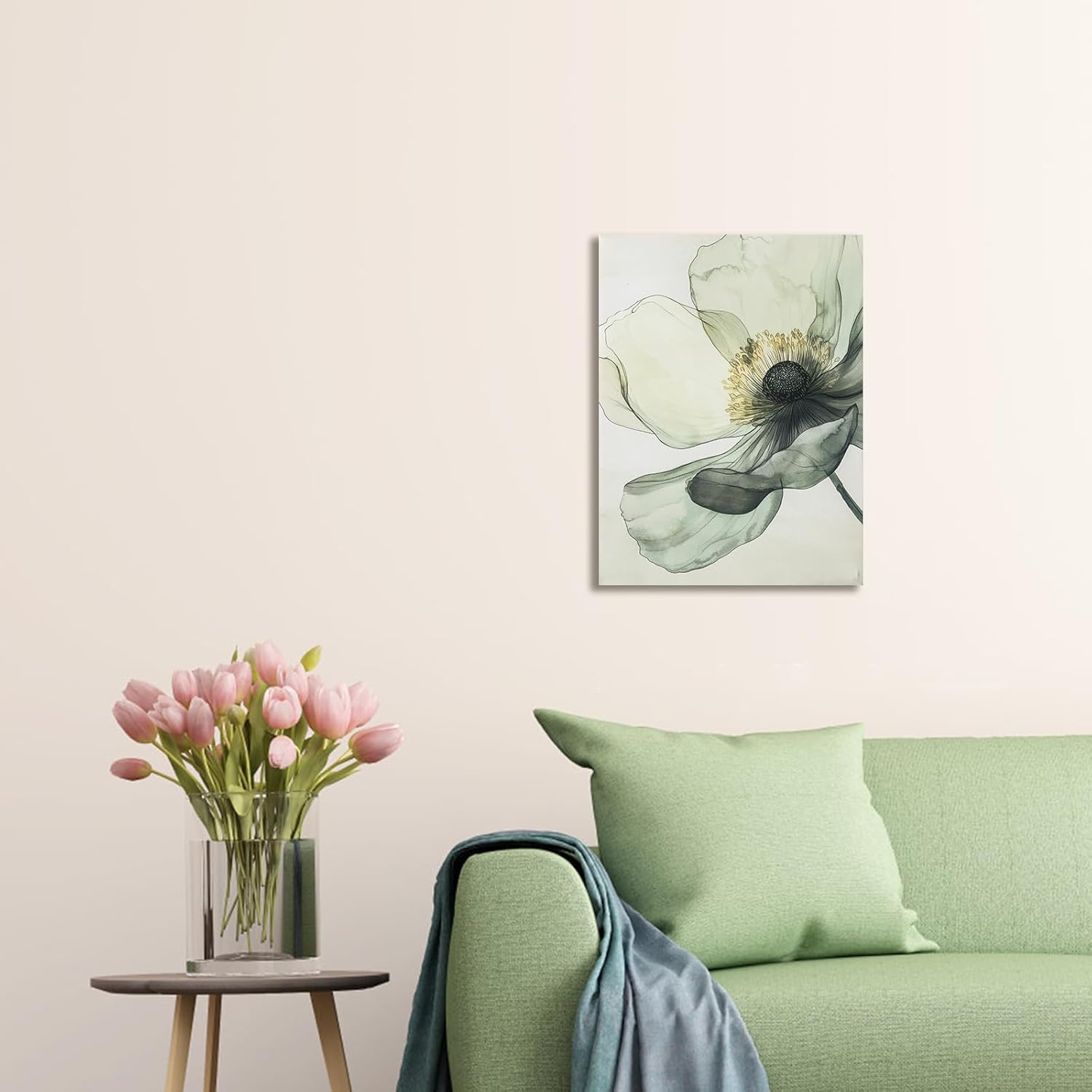Boho Brown Canvas Wall Art — 12" - View 6