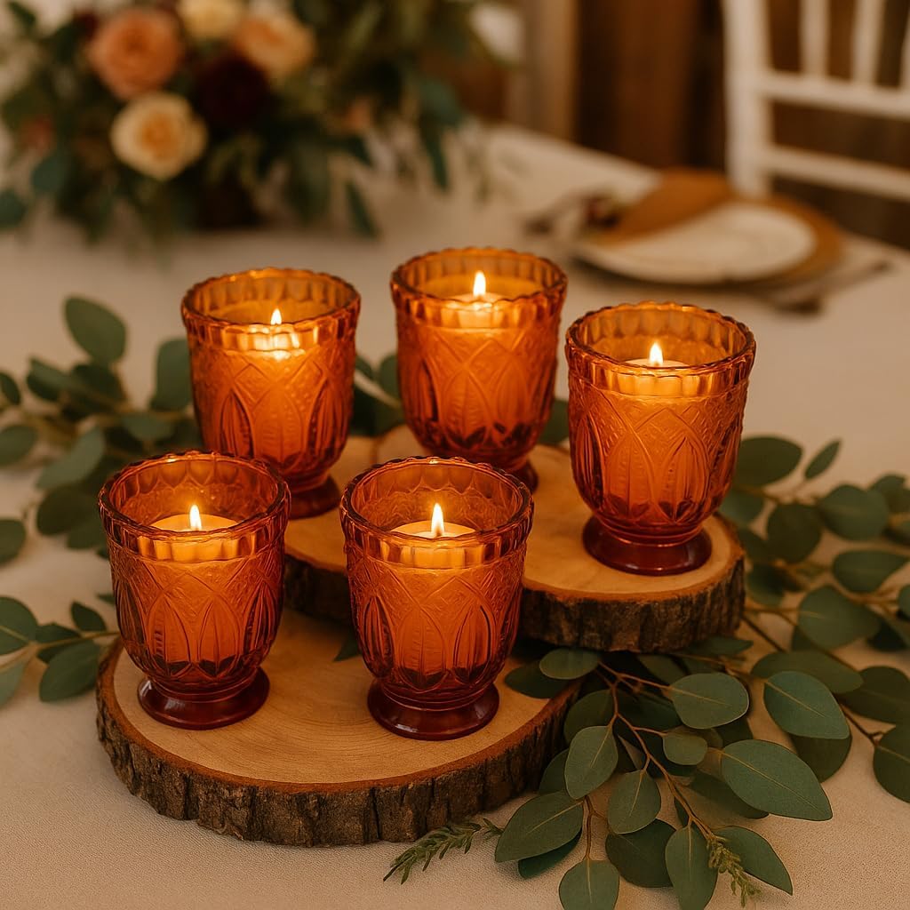 Vintage Boho Green Candle — 3X2 - View 4