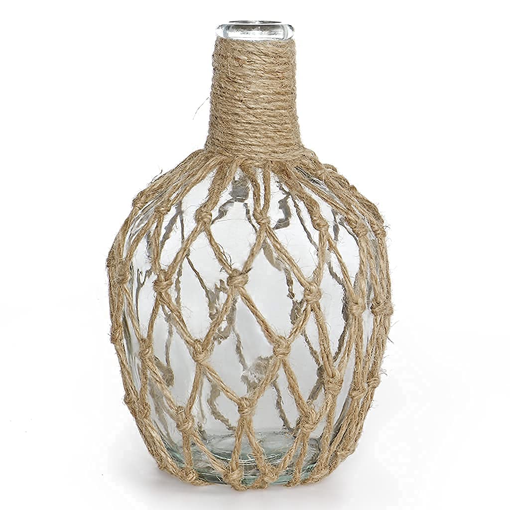 Glass Flower Vase — 10"