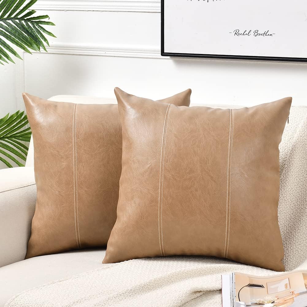 Lumbar Boho Beige Throw Pillow Cover — 36" — 16" x 16" (Pack of 1)