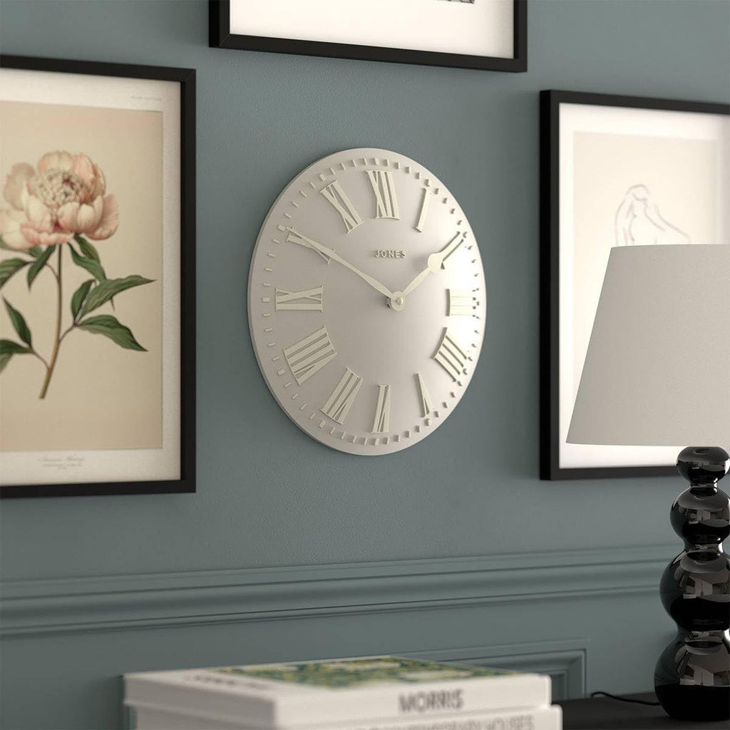 Modern Blue Wall Clock — 12" - View 4