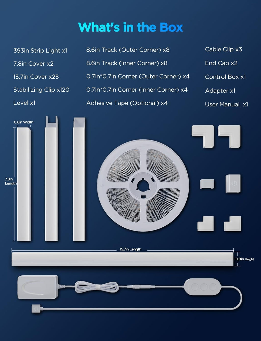 Smart Metal LED Strip Lights - View 6