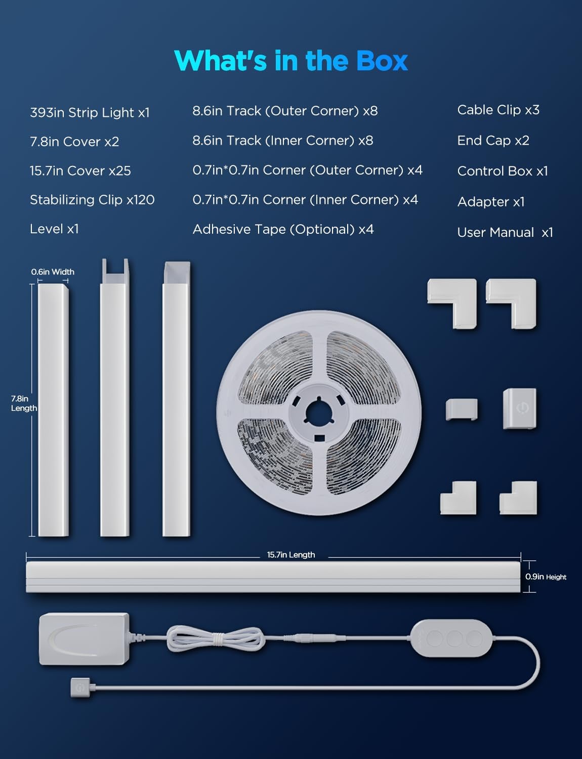 Smart Metal LED Strip Lights - View 6