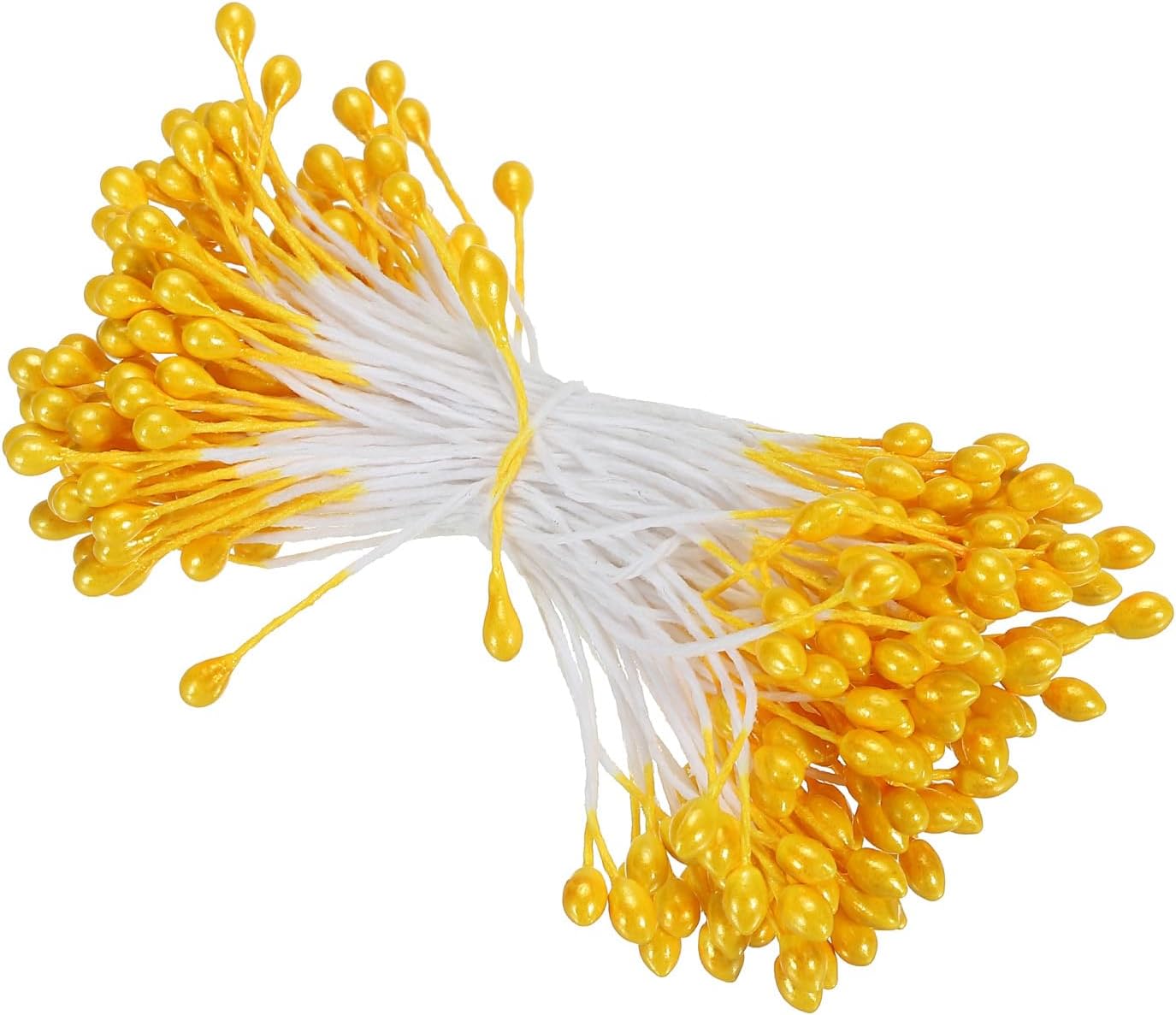 Beige Artificial Plant — Orange Yellow