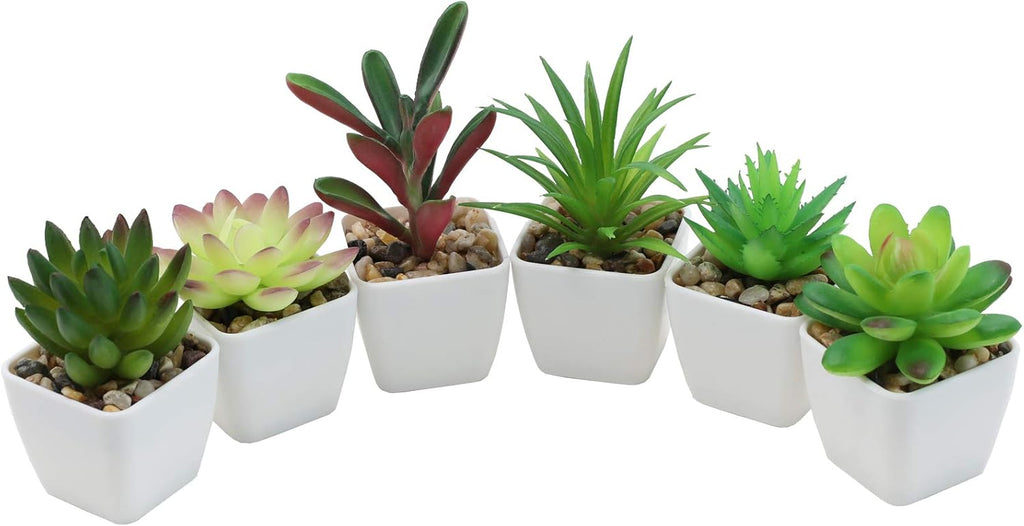 Ceramic Artificial Plant — Set of 6 - View 10