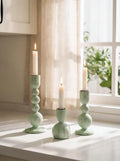 Boho Brown Candle — Set of 3 — Distressed Sage