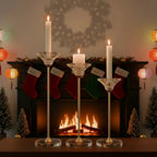 Luxe Glass Pillar Candle — Set of 3 - View 6