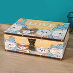 Blue Storage Basket — 10.6" - View 2