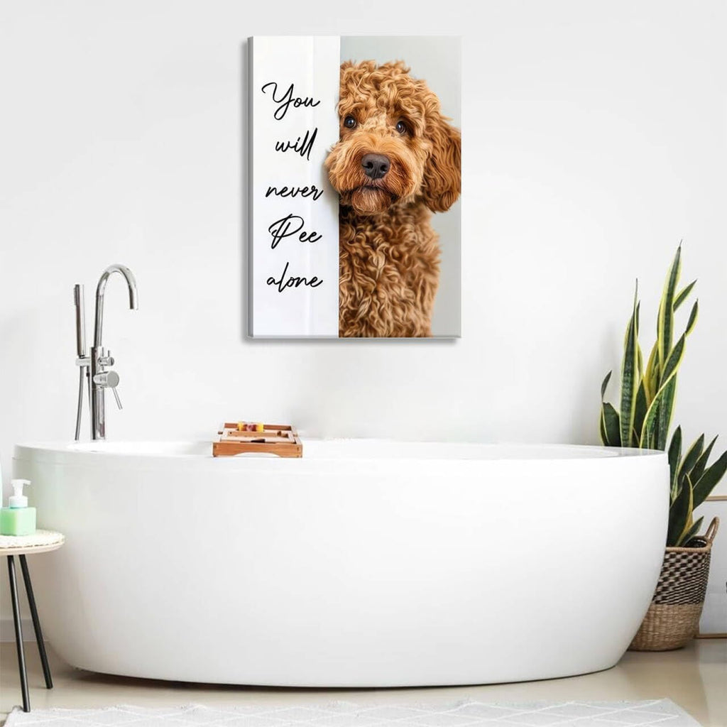 Luxe Black Canvas Wall Art — 12" - View 6