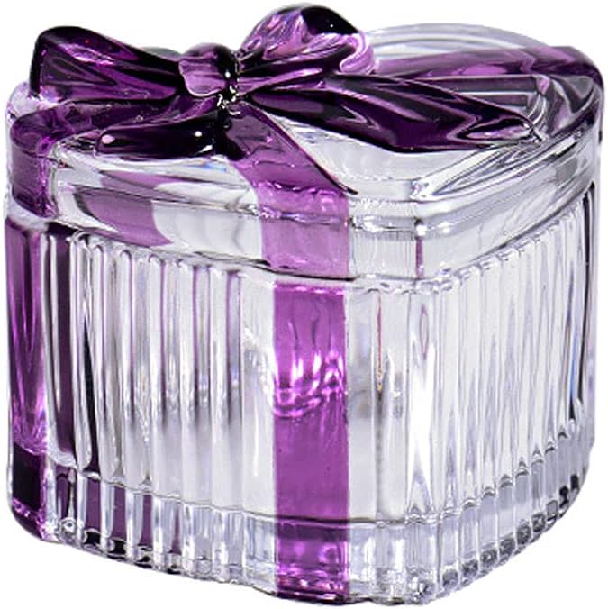 Gold Storage Basket — Bowknot-Purple